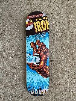 RARE Santa Cruz x Marvel Complete Screaming Hand Skateboard Deck Set Lot of 8