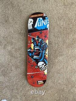 RARE Santa Cruz x Marvel Complete Screaming Hand Skateboard Deck Set Lot of 8