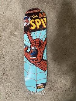 RARE Santa Cruz x Marvel Complete Screaming Hand Skateboard Deck Set Lot of 8