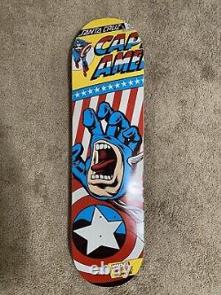 RARE Santa Cruz x Marvel Complete Screaming Hand Skateboard Deck Set Lot of 8