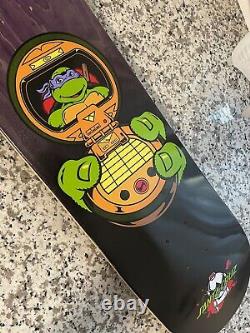 RARE Santa Cruz x TMNT Teenage Mutant Ninja Turtles Donatello Skateboard Deck