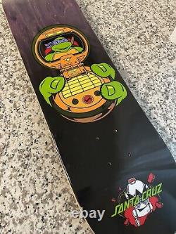 RARE Santa Cruz x TMNT Teenage Mutant Ninja Turtles Donatello Skateboard Deck