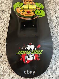 RARE Santa Cruz x TMNT Teenage Mutant Ninja Turtles Donatello Skateboard Deck