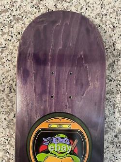 RARE Santa Cruz x TMNT Teenage Mutant Ninja Turtles Donatello Skateboard Deck