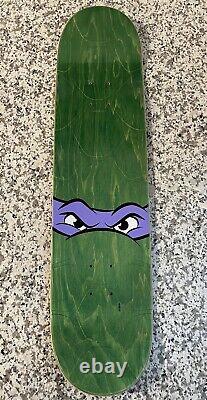 RARE Santa Cruz x TMNT Teenage Mutant Ninja Turtles Donatello Skateboard Deck