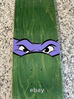 RARE Santa Cruz x TMNT Teenage Mutant Ninja Turtles Donatello Skateboard Deck