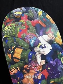 RARE Teenage Mutant Ninja Turtles Santa Cruz Skateboard Deck TMNT EVERSLICK