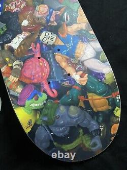 RARE Teenage Mutant Ninja Turtles Santa Cruz Skateboard Deck TMNT EVERSLICK