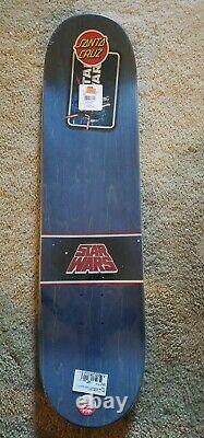 Rare Classic SANTA CRUZ Star Wars HAN SOLO Skateboard Deck BRAND NEW Disney nos