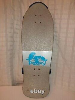 Rare Complete Natas Panther Silver Foil Santa Cruz Cruiser Skateboard Custom