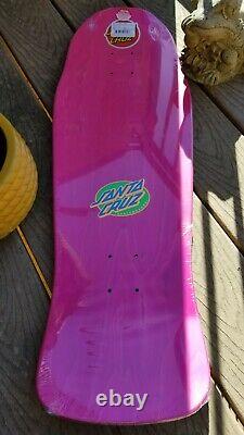 Rare Erick Winkowski Primeval Blacklight Santa Cruz Skateboard Deck 10.34