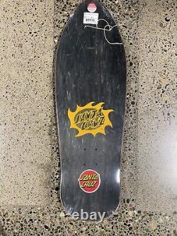 Rare Jason Jesse Sun-God Reissue Santa Cruz Skateboard Deck Raised Ink