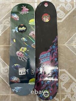 Rare Limited Edition Santa Cruz SpongeBob Skateboard New