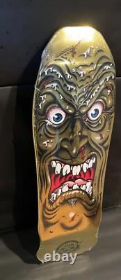 Rare Santa Cruz ROB ROSKOPP FACE GOLD FOIL Reissue Skateboard Deck Jim Phillips