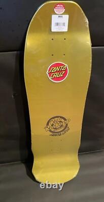 Rare Santa Cruz ROB ROSKOPP FACE GOLD FOIL Reissue Skateboard Deck Jim Phillips