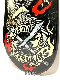 Rare Santa Cruz skateboards Justin Strubing Pro Model