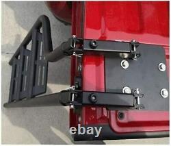 Rear Trunk Pickup Foot Step Tailgate Ladder Fit for Hyundai Santa Cruz 2021 2022