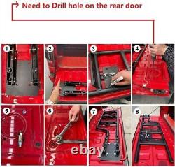 Rear Trunk Pickup Foot Step Tailgate Ladder Fit for Hyundai Santa Cruz 2021 2022