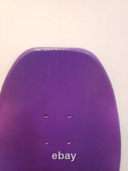 Rob Roskopp Face Santa Cruz Skateboard Deck Purple 2010 rare model