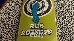 Rob Roskopp Skateboard Deck Santa Cruz Target 1 Rare Sold Out Sealed New Nos