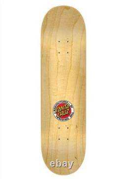 Rockin' Jelly Bean Emmanuel Guzman Santa Cruz Skateboard Deck 8.5 NEW