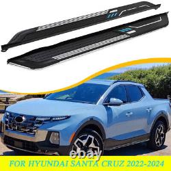 Running Boards Side Step Nerf Bars Fit for Hyundai Santa Cruz 2022-2024