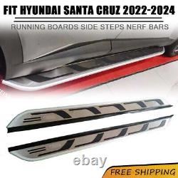 Running Boards Side Steps Nerf Bars For Hyundai Santa Cruz 2022 2023 2024 23 24