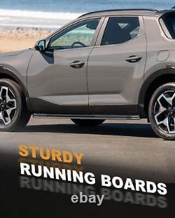 Running Boards Side Steps for Hyundai Santa Cruz 2021-2024 Nerf Bars Accessories