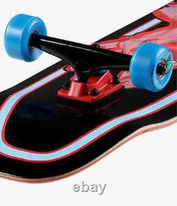 SANTA CRUZ 9.51X32.3 Decoder Hand black blue red CRUISER Complete SKATEBOARD