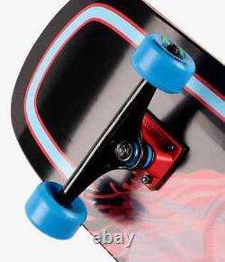 SANTA CRUZ 9.51X32.3 Decoder Hand black blue red CRUISER Complete SKATEBOARD