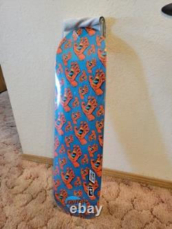 SANTA CRUZ Hands All Over Hardrock Maple skate deck 8.25 inches