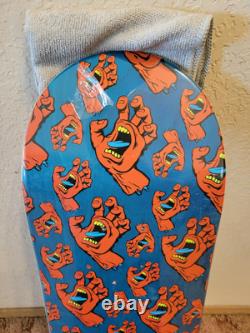 SANTA CRUZ Hands All Over Hardrock Maple skate deck 8.25 inches
