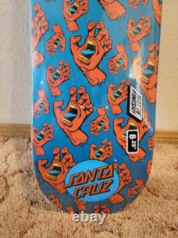 SANTA CRUZ Hands All Over Hardrock Maple skate deck 8.25 inches