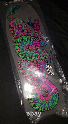 SANTA CRUZ JEFF KENDALL REISSUE BLACKLIGHT skateboard deck NOT DGK PERALTA ALVA