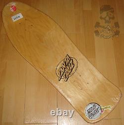 SANTA CRUZ Jason Jessee Signed Skateboard Deck Neptune Re Issue Screend