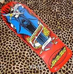 SANTA CRUZ Jeff Grosso Demon Skateboard Deck 10 x 30.1 Red Old School Re Issue