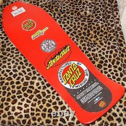 SANTA CRUZ Jeff Grosso Demon Skateboard Deck 10 x 30.1 Red Old School Re Issue