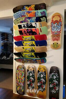 SANTA CRUZ, MADRID 150 deck reissue skateboard collection. Rare. TAKE A L@@K