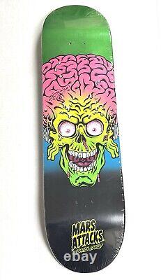 SANTA CRUZ Mars Attacks MARTIAN Skateboard Deck Sealed NEW 2018 sealed