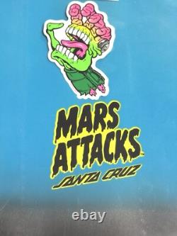 SANTA CRUZ Mars Attacks MARTIAN Skateboard Deck Sealed NEW 2018 sealed