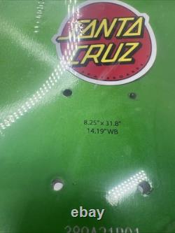 SANTA CRUZ Mars Attacks MARTIAN Skateboard Deck Sealed NEW 2018 sealed