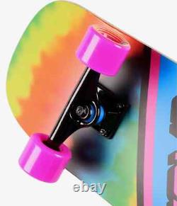 SANTA CRUZ RAINBOW TIE DYE 8.79x29 CRUISER CRUZER SKATEBOARD COMPLETE