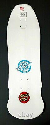 SANTA CRUZ Rob Roskopp FACE Reissue Skateboard Deck 9.5 x 31 WHITE issue