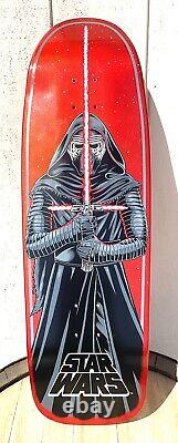 SANTA CRUZ SDCC 2016 STAR WARS FORCE AWAKENS KYLO REN RED SKATEBOARD (Signature)