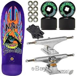 SANTA CRUZ / SMA Natas Evil Cat Complete Skateboard 10 SLIMEBALL INDEPENDENT