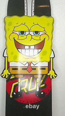 SANTA CRUZ Skateboard Deck Spongebob Collaboration Deck Unused Imported from JP