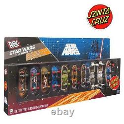 SANTA CRUZ TECH DECK x STARWARS fingerboard 10 board set new imported from Japan