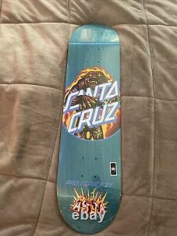 SANTA CRUZ skateboard deck ASTA COSMIC CAT DOT PRO new Mint Condition