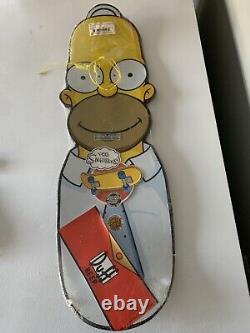 SANTA CRUZ skateboard deck SIMPSONS Homer Simpson deck Unused Rare New