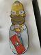 SANTA CRUZ skateboard deck SIMPSONS Homer Simpson deck Unused Rare New